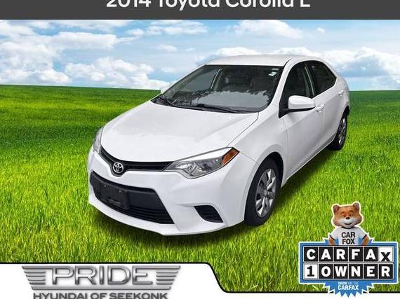 TOYOTA COROLLA 2014 2T1BURHE7EC019563 image