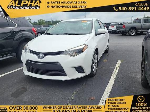 TOYOTA COROLLA 2015 5YFBURHE0FP266585 image
