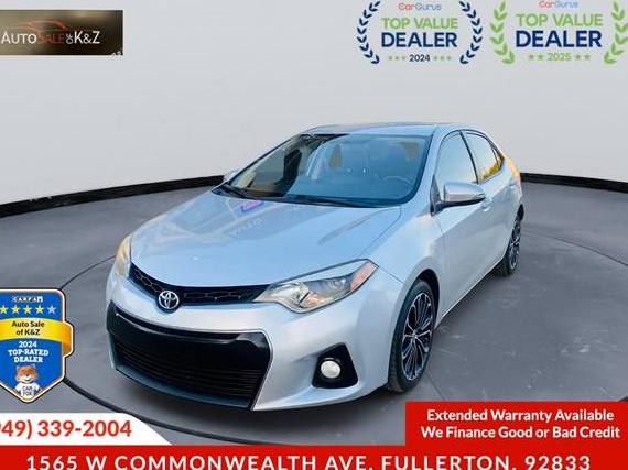 TOYOTA COROLLA 2015 5YFBURHE1FP341682 image