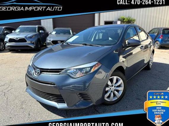 TOYOTA COROLLA 2015 2T1BURHE6FC280376 image
