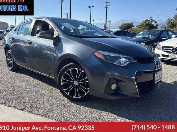 TOYOTA COROLLA 2015 5YFBURHE1FP307614 image