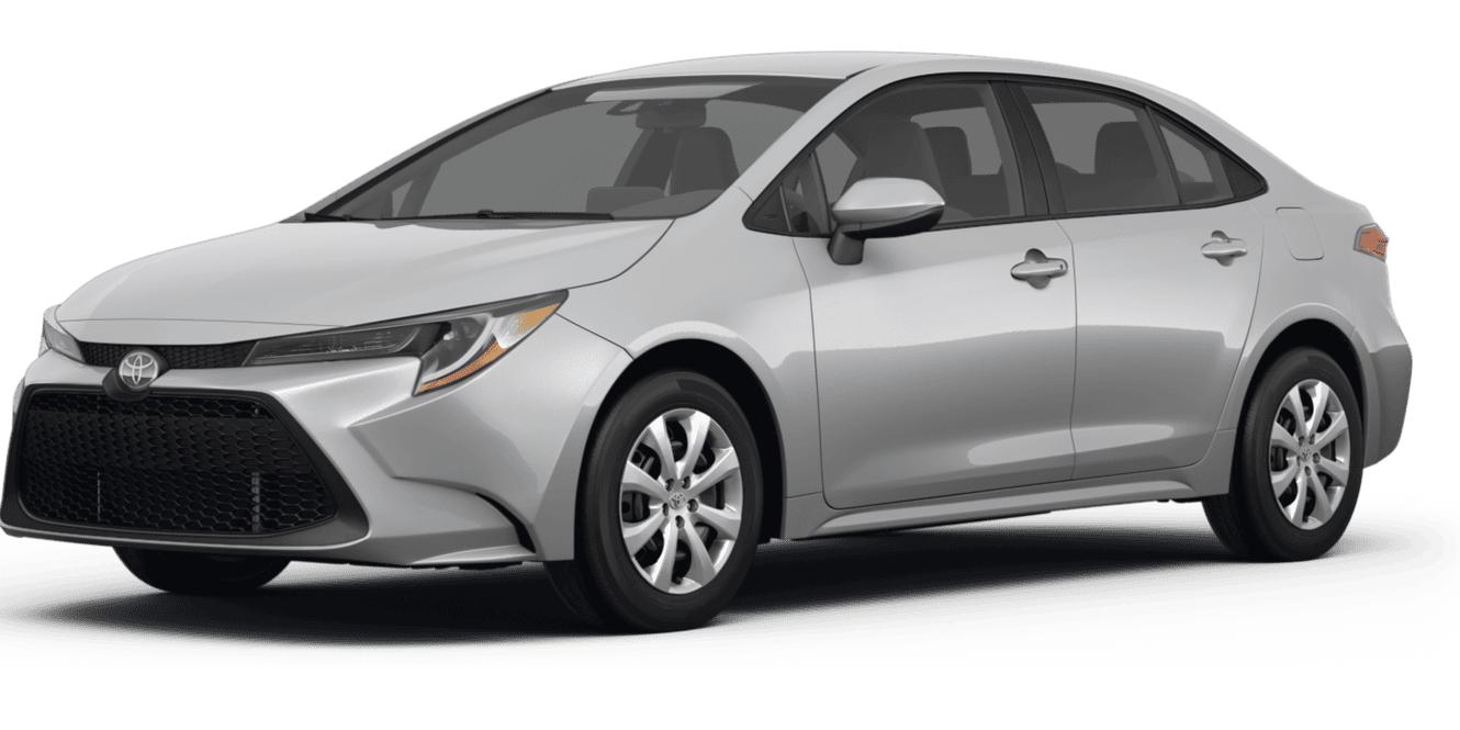 TOYOTA COROLLA 2022 JTDEPMAE8NJ202590 image