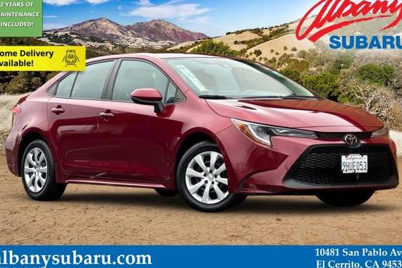 TOYOTA COROLLA 2022 5YFEPMAE9NP287855 image