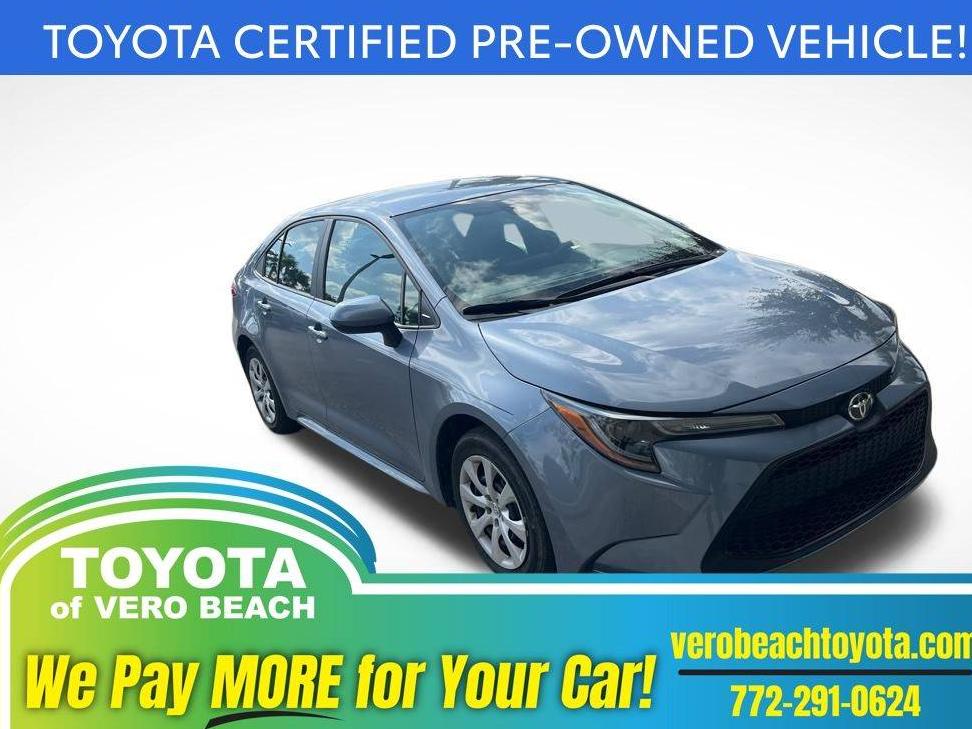 TOYOTA COROLLA 2022 5YFEPMAE3NP301734 image