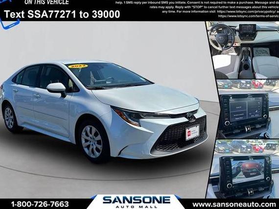 TOYOTA COROLLA 2022 JTDEPMAE3N3007727 image