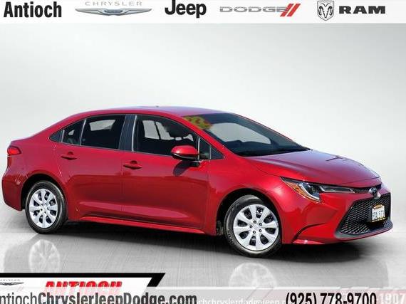 TOYOTA COROLLA 2022 JTDEPMAE6NJ232316 image