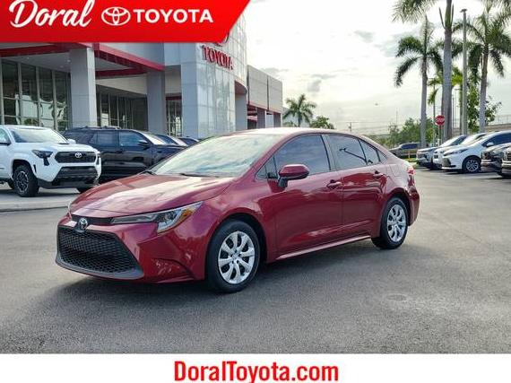 TOYOTA COROLLA 2022 5YFEPMAE4NP371369 image