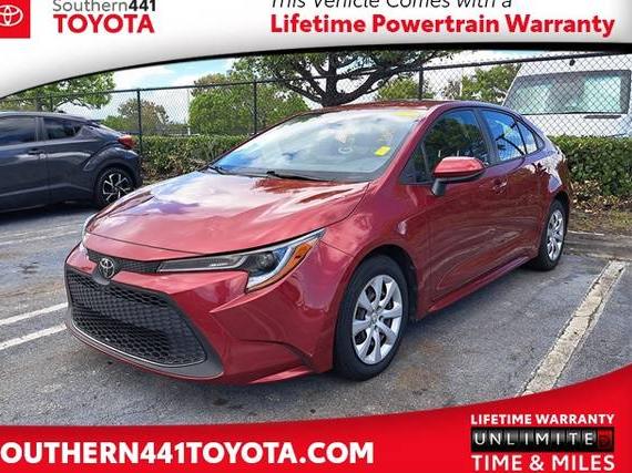 TOYOTA COROLLA 2022 JTDEPMAE4NJ193564 image