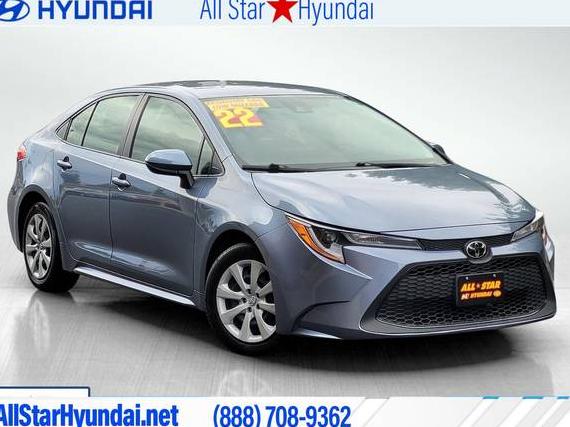 TOYOTA COROLLA 2022 JTDEPMAE3N3031400 image TOYOTA COROLLA 2022 JTDEPMAE3N3031400 image