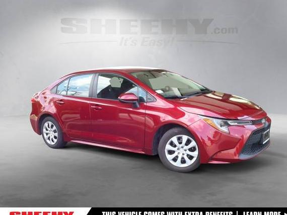 TOYOTA COROLLA 2022 5YFEPMAE3NP381794 image