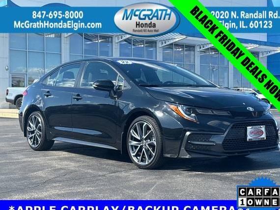 TOYOTA COROLLA 2022 JTDS4MCE4NJ098088 image