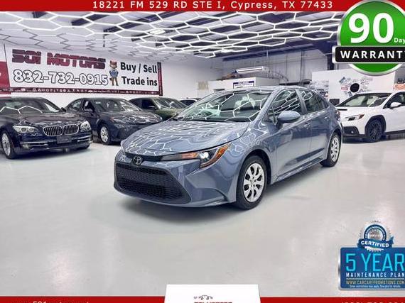 TOYOTA COROLLA 2022 5YFEPMAE2NP369314 image