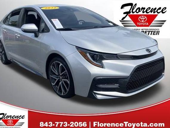 TOYOTA COROLLA 2022 5YFS4MCE7NP130849 image