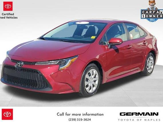 TOYOTA COROLLA 2022 5YFEPMAE7NP369048 image