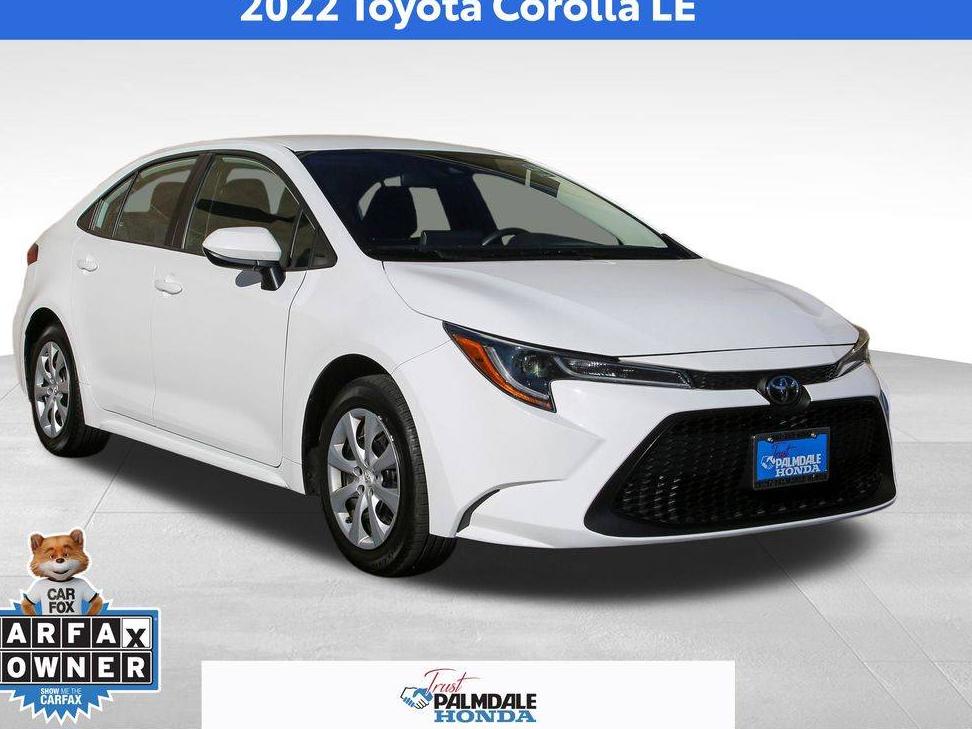 TOYOTA COROLLA 2022 5YFEPMAE3NP297670 image