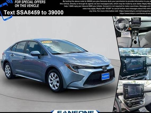 TOYOTA COROLLA 2022 5YFEPMAEXNP328459 image