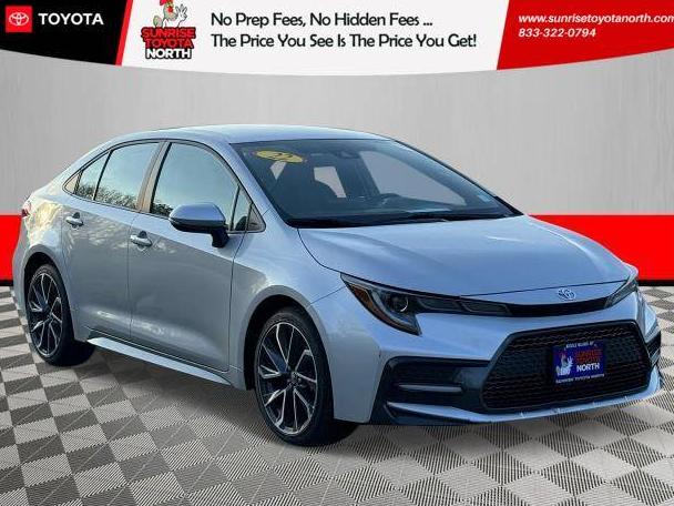 TOYOTA COROLLA 2022 5YFS4MCE4NP107562 image