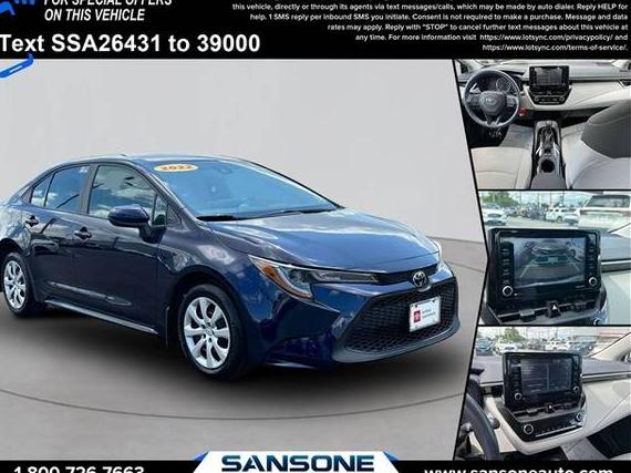 TOYOTA COROLLA 2022 5YFEPMAE2NP352643 image