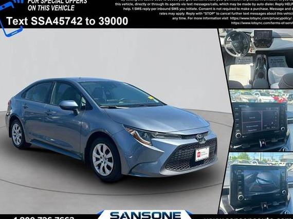 TOYOTA COROLLA 2022 5YFEPMAE0NP304574 image