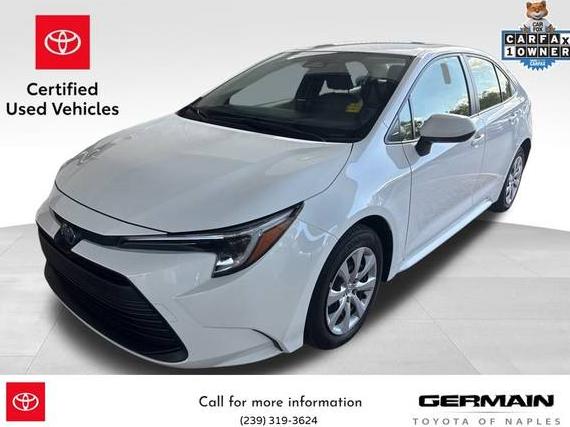 TOYOTA COROLLA 2025 JTDBCMFE5S3077121 image