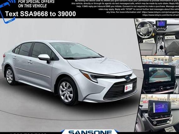 TOYOTA COROLLA 2025 JTDBDMHE0S3019668 image