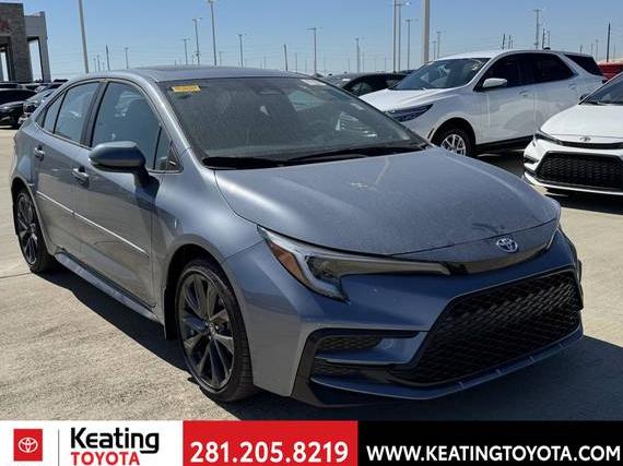 TOYOTA COROLLA 2025 5YFT4MCE4SP235543 image