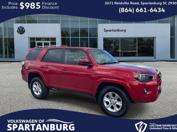 TOYOTA 4-RUNNER 2023 JTEEU5JR6P5302132 image