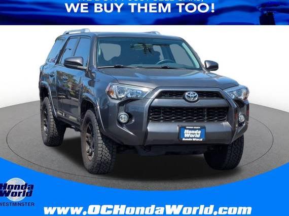 TOYOTA 4-RUNNER 2016 JTEZU5JR3G5146570 image