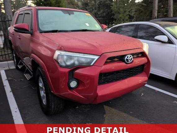 TOYOTA 4-RUNNER 2019 JTEZU5JR1K5199051 image