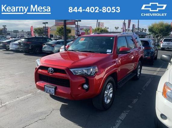 TOYOTA 4-RUNNER 2018 JTEZU5JR2J5188283 image