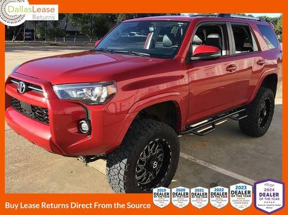 TOYOTA 4-RUNNER 2021 JTENU5JR0M5875653 image