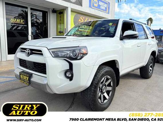 TOYOTA 4-RUNNER 2021 JTERU5JR5M5883670 image