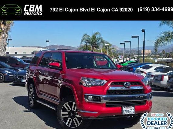 TOYOTA 4-RUNNER 2017 JTEZU5JR1H5163045 image