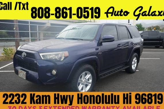 TOYOTA 4-RUNNER 2017 JTEZU5JR4H5158342 image