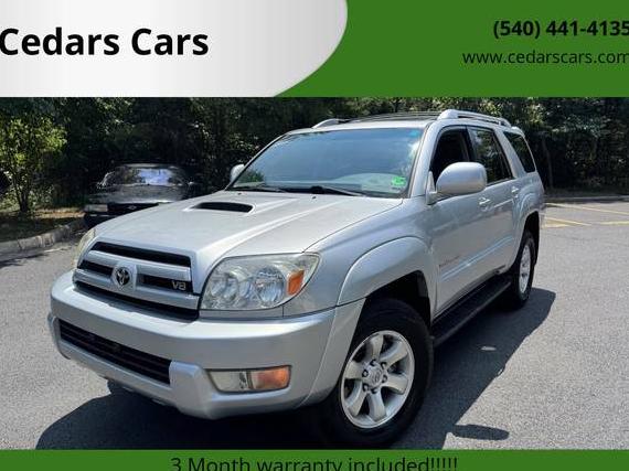 TOYOTA 4-RUNNER 2004 JTEBT14R740042777 image