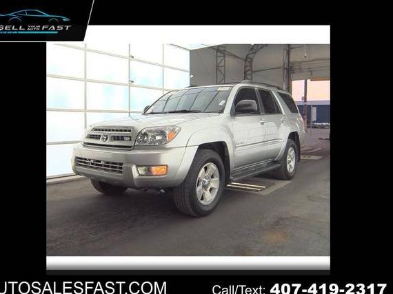 TOYOTA 4-RUNNER 2003 JTEBT14R038004985 image