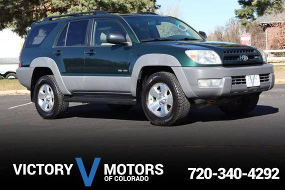 TOYOTA 4-RUNNER 2003 JTEBT14R730009955 image TOYOTA 4-RUNNER 2003 JTEBT14R730009955 image