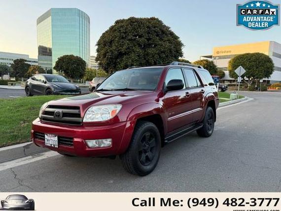 TOYOTA 4-RUNNER 2005 JTEBU14R258042380 image