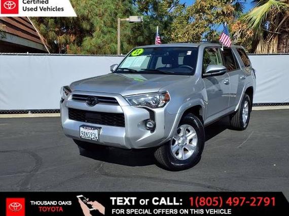 TOYOTA 4-RUNNER 2022 JTEFU5JR5N5265351 image