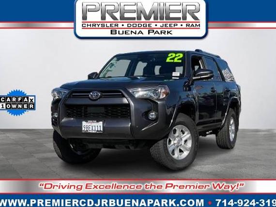 TOYOTA 4-RUNNER 2022 JTEFU5JR9N5268477 image