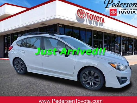 SUBARU IMPREZA 2016 JF1GPAP6XG9290155 image