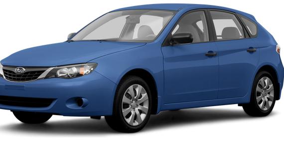 SUBARU IMPREZA 2008 JF1GH61628G814477 image