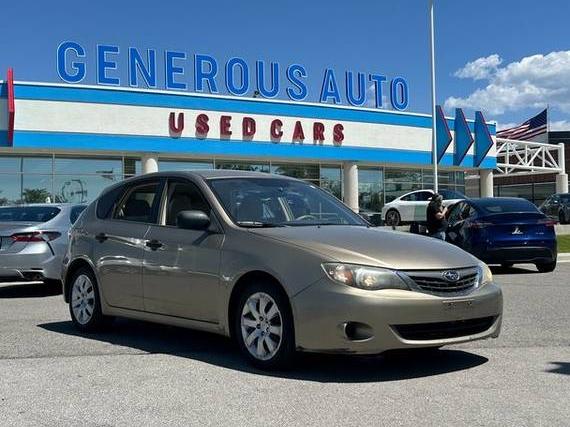 SUBARU IMPREZA 2008 JF1GH61688H802005 image