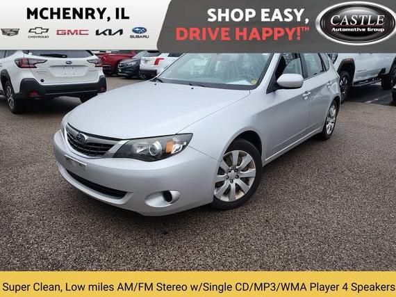 SUBARU IMPREZA 2009 JF1GH61639H807646 image