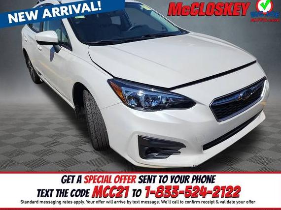 SUBARU IMPREZA 2019 4S3GTAC62K3709493 image