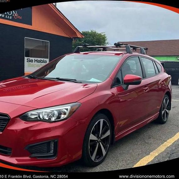 SUBARU IMPREZA 2019 4S3GTAJ67K3742816 image