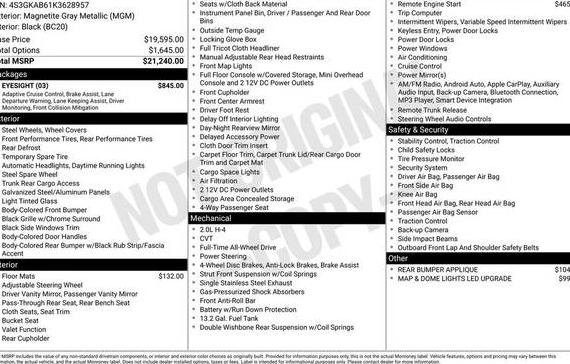 SUBARU IMPREZA 2019 4S3GKAB61K3628957 image