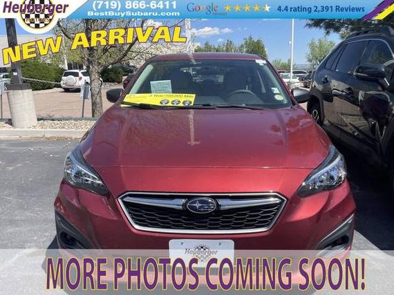 SUBARU IMPREZA 2019 4S3GTAA64K1752022 image