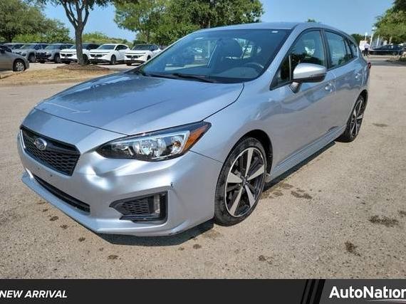 SUBARU IMPREZA 2019 4S3GTAJ67K3720766 image