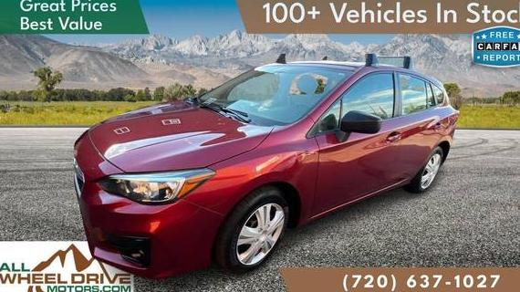 SUBARU IMPREZA 2019 4S3GTAA61K3733948 image